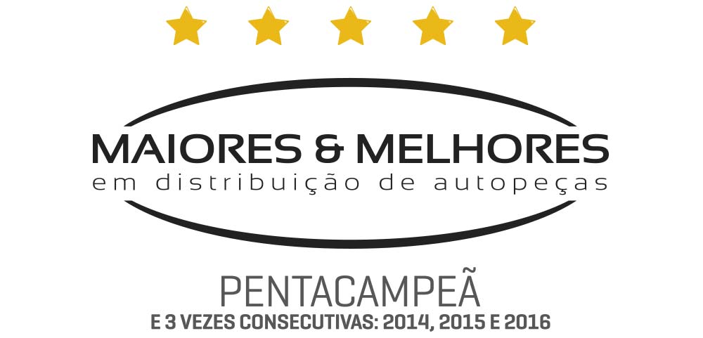 MELHOR TRANSPORTADORA NO PRÊMIO MAIORES E MELHORES EM DISTRIBUIÇÃO DE AUTOPEÇAS
